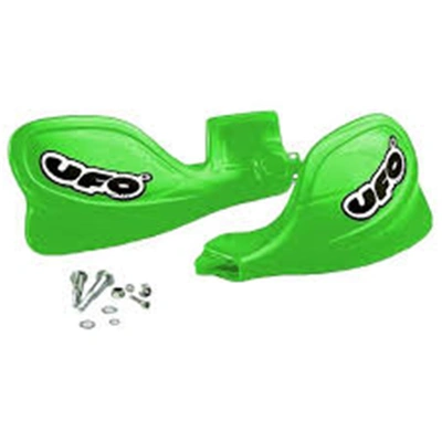 UFO Kawasaki Handguards - KX125/250/500 97-99 - Green