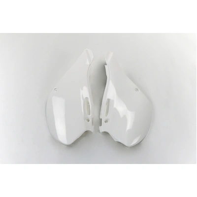 UFO Kawasaki Side Panels - KX125/250 99-02 - White