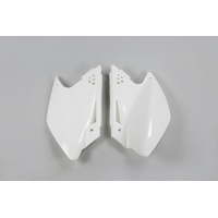 UFO Side Panels - Kawasaki KXF 250 06-08 - White