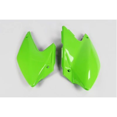 UFO Kawasaki Side Panels - KLX450R 08-18 - Green