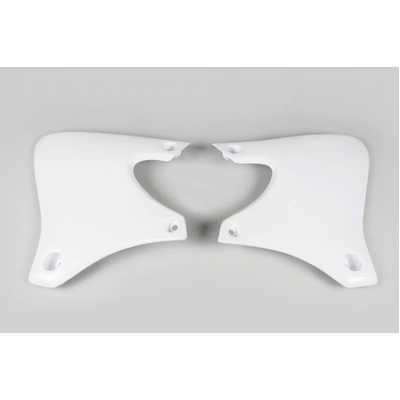 UFO Yamaha Radiator Shrouds - YZ/WR400F 98-00 - White