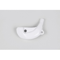 UFO Yamaha Lower Front Brake Cable Cover - YZ125/250 1996-2004 - White 