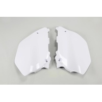 UFO Yamaha Side Panels - YZ125/250 02-05 - White