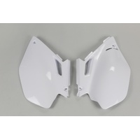 UFO Yamaha Side Panels - YZF250/450 03-05 - White