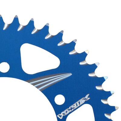 Vortex Alloy Rear Sprocket 520-43T - Blue