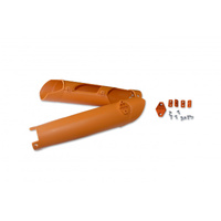 UFO Fork Slider Covers - KTM - SNR SX/SXF 07-14/EXC/F 08-15 - Orange