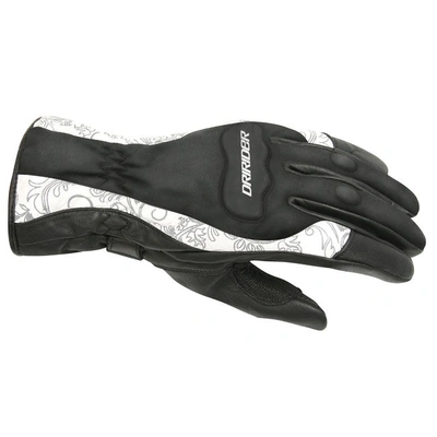 Dri Rider Vivid 2 Womens Gloves - Black/White