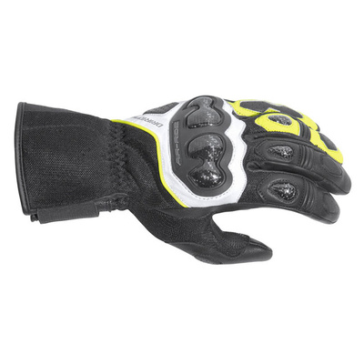 Dri Rider Air-Ride Gloves - Black/White/Yellow