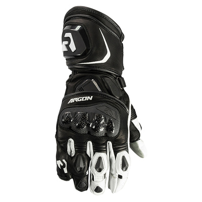 Argon Mission Leather Road Gloves - Black/White