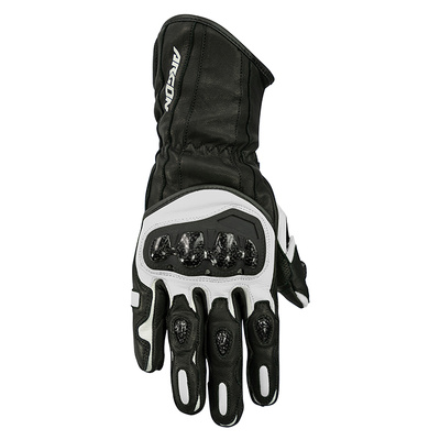 Argon Ladies Rush Leather Road Gloves - Black/White