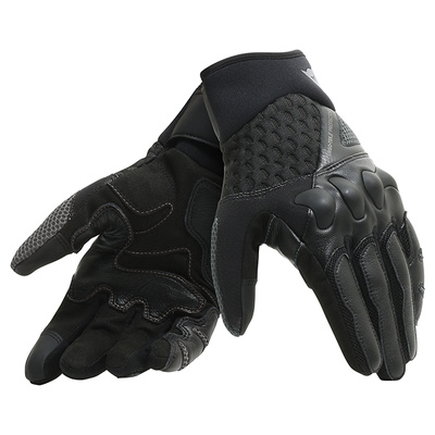 Dainese X-Moto Leather Gloves - Black/Anthracite