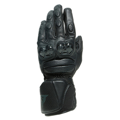 Dainese Impeto Leather Gloves - Black/Black