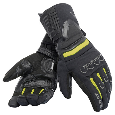 Dainese Scout 2 Gore-Tex Gloves - Black/Fluro Yellow/Black