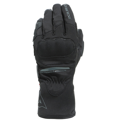 Dainese Ladies Aurora D-Dry Gloves - Black/Black