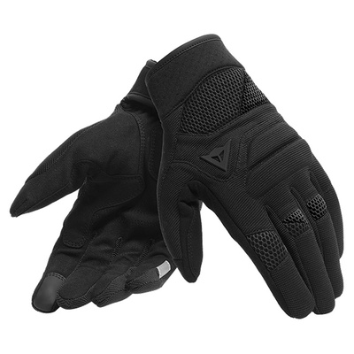 Dainese Fogal Tex GLoves - Black/Black