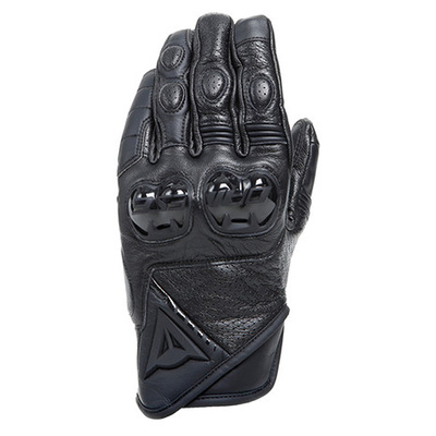 Dainese Blackshape Leather Gloves - Black/Black
