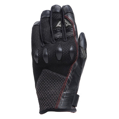 Dainese Karakum Ergo-Tek Gloves - Black/Black