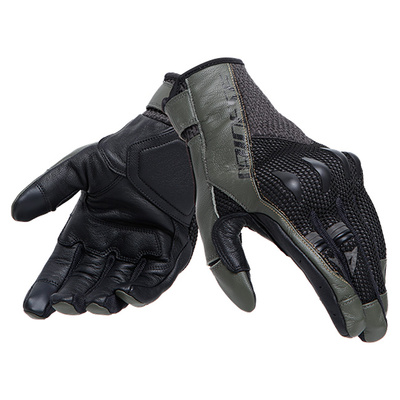 Dainese Karakum Ergo-Tek Gloves - Black/Army Green
