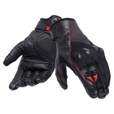 Dainese Karakum Ergo-Tek M-C Gloves - Black/Black