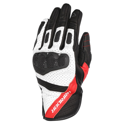 Dri Rider Covert Gloves - Black/White/Red