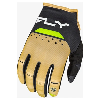 Fly Racing Kinetic Reload MX Gloves - Khaki/Black/Hi-Vis