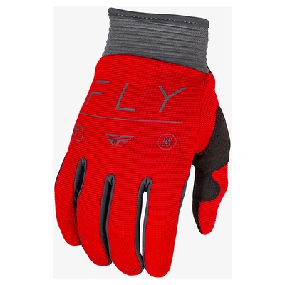 Fly Racing F-16 MX Gloves - Red/Charcoal/White