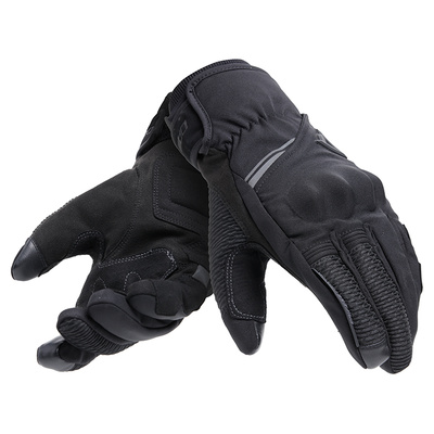 Dainese Trento D-Dry Thermal Gloves - Black/Black