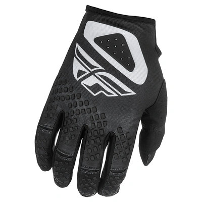 Fly Racing 2025 Kinetic Sym MX Gloves - Black/White
