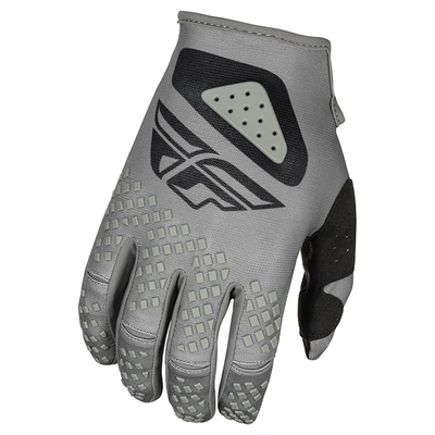 Fly Racing 2025 Kinetic Sym MX Gloves - Grey/Black