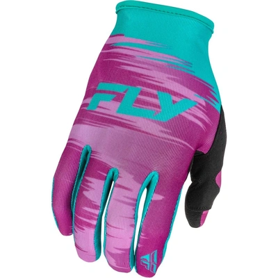 Fly Racing 2026 Womens Lite MX Gloves - Pink/Turquoise