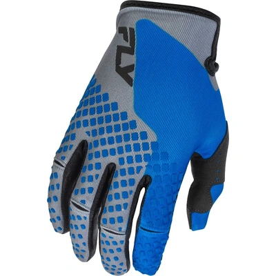 Fly Racing 2026 Kinetic MX Gloves - Blue/Grey/Black