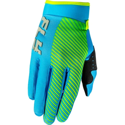 Fly Racing 2026 Youth F-16 MX Gloves - Blue/Hi-Vis