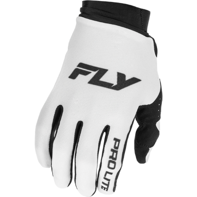 Fly Racing 2026 Pro Lite MX Gloves - White/Black