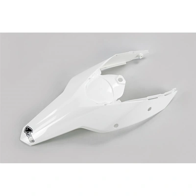 UFO KTM One-Piece Rear Fender/Side Panels - EXC 08-11 - White