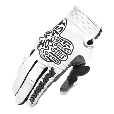 Fasthouse Speed Style Club MX Gloves - White