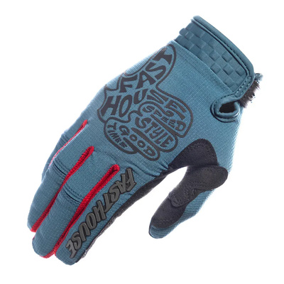 Fasthouse Speed Style Club MX Gloves - Teal