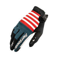 Fasthouse Speed Style Omega Youth Gloves - Red/Slate