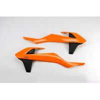 UFO KTM Radiator Shrouds SX/SXF 16 & 18 (Excl SX250 16)