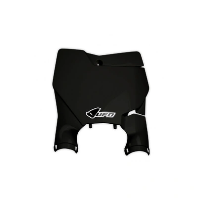 UFO KTM Stadium Front Number Plater - SXF250-350-450 16-22/SX125-150 16-22/SX250 17-22 - Black