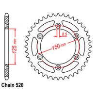 Rear Sprocket Steel 52T 520 Ktm