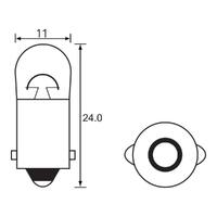 Link 12V 3.4W Instrument Bayonet Bulb