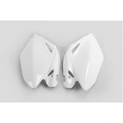 UFO Honda Sidepanels - CRF250R 06-09 - White