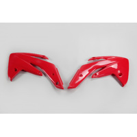 UFO Honda Radiator Shrouds - CRF150R 07-23 - Red 00-18