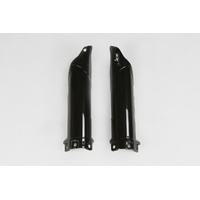 UFO Fork Slider Protectors - Kawasaki KX85 2014-2023 - Black