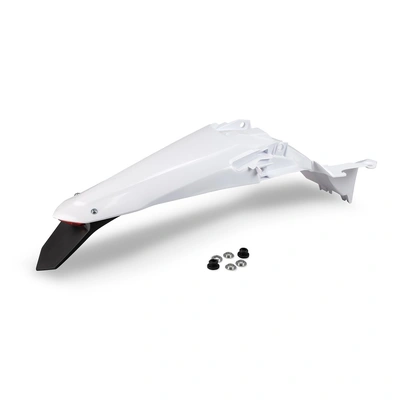 UFO Yamaha Rear Fender With Led - YZF250 2024/YZF450 23-24 - White