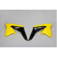 UFO Suzuki Radiator Shrouds RMZ450 2008