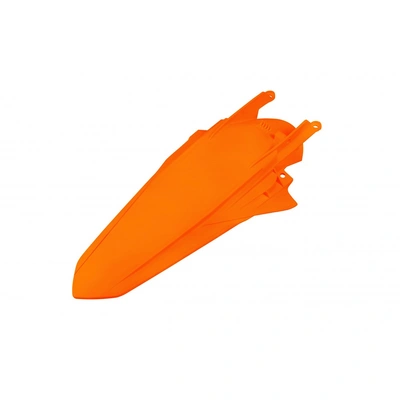 UFO Rear Fender W/Pins - KTM EXC/EXC-F 20-23 - Orange
