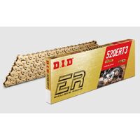 D.I.D Exclusive Racing 520ERT3 SDH RB Chain - Gold/Gold 120L