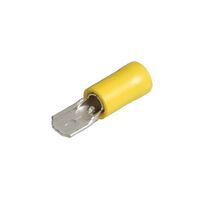 Narva Male Blade Terminal Yel. 6.3mm