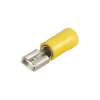 Narva 6.3 X 0.8mm Female Blade Terminal Yellow (12 Pack)